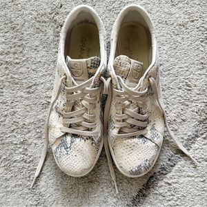 Cole Haan Snake Print Sneakers Zerogrand